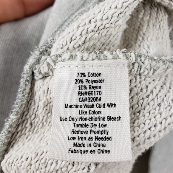 ⛔Anthro Three Feathers Pullover Hoodie Sweatshirt - Picture 6 of 7